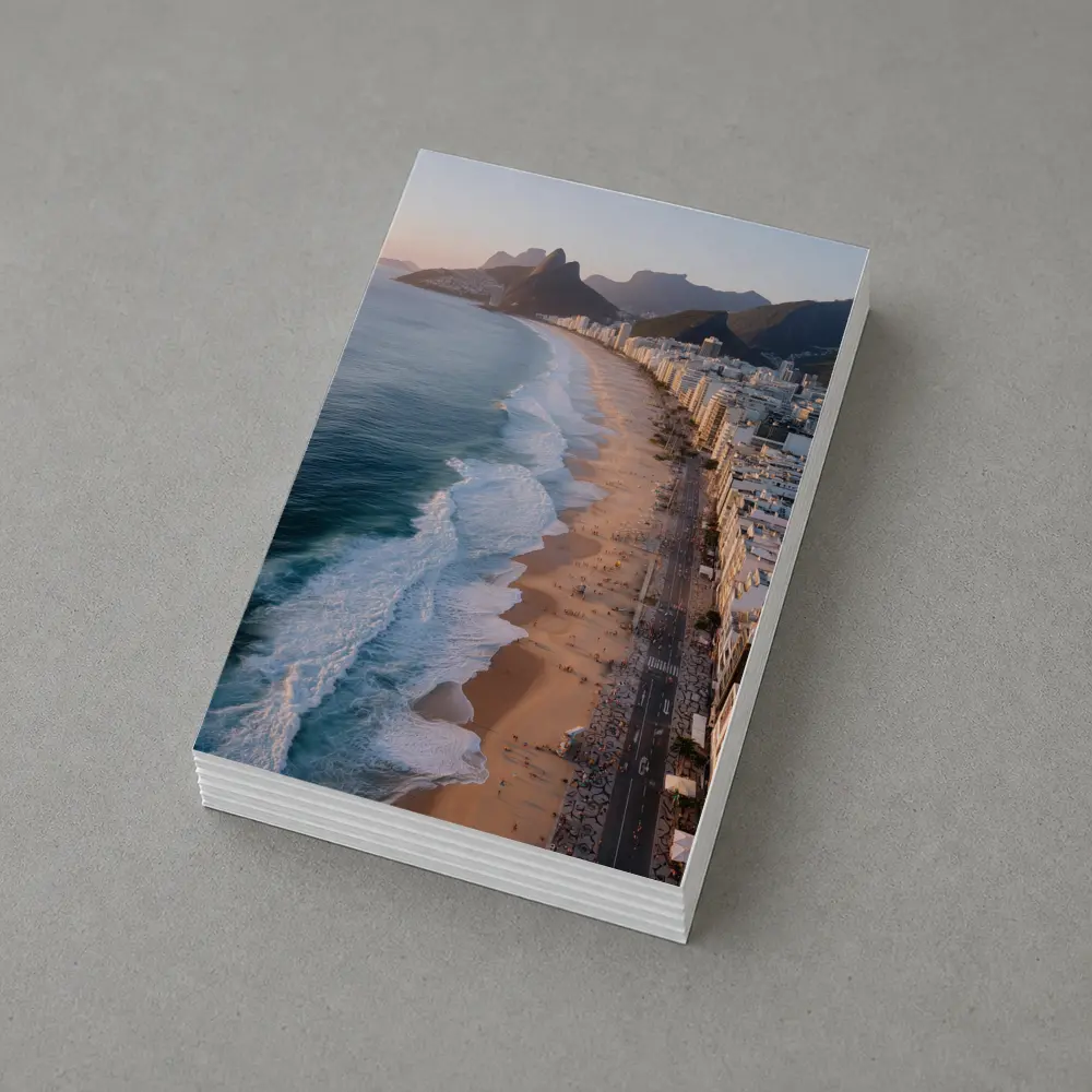 Copacabana Beach Rio De Janeiro Aerial View – Postcards