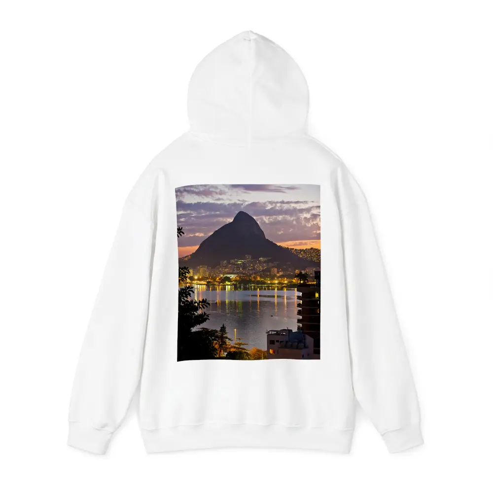 Rio de Janeiro Lagoon Sunset Mountain City – Hoodies