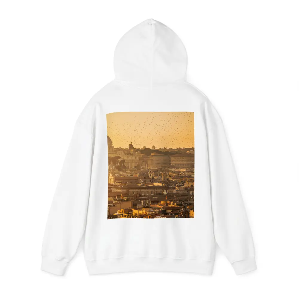 Rome Skyline Golden Sunset St Peters Basilica – Hoodies