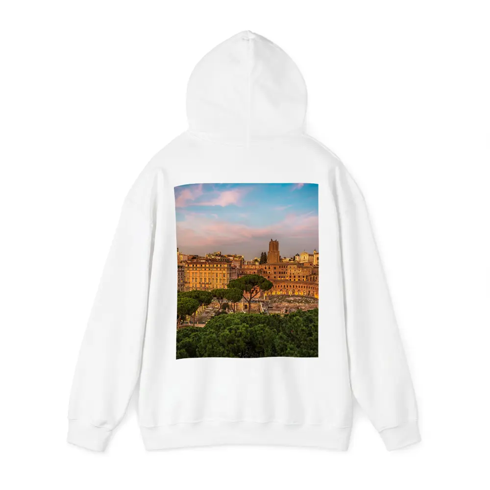 Rome Italy Skyline at Golden Sunset – Hoodies