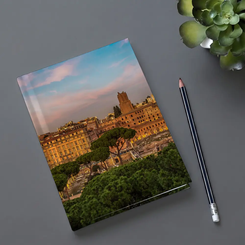 Rome Italy Skyline at Golden Sunset – Notebooks