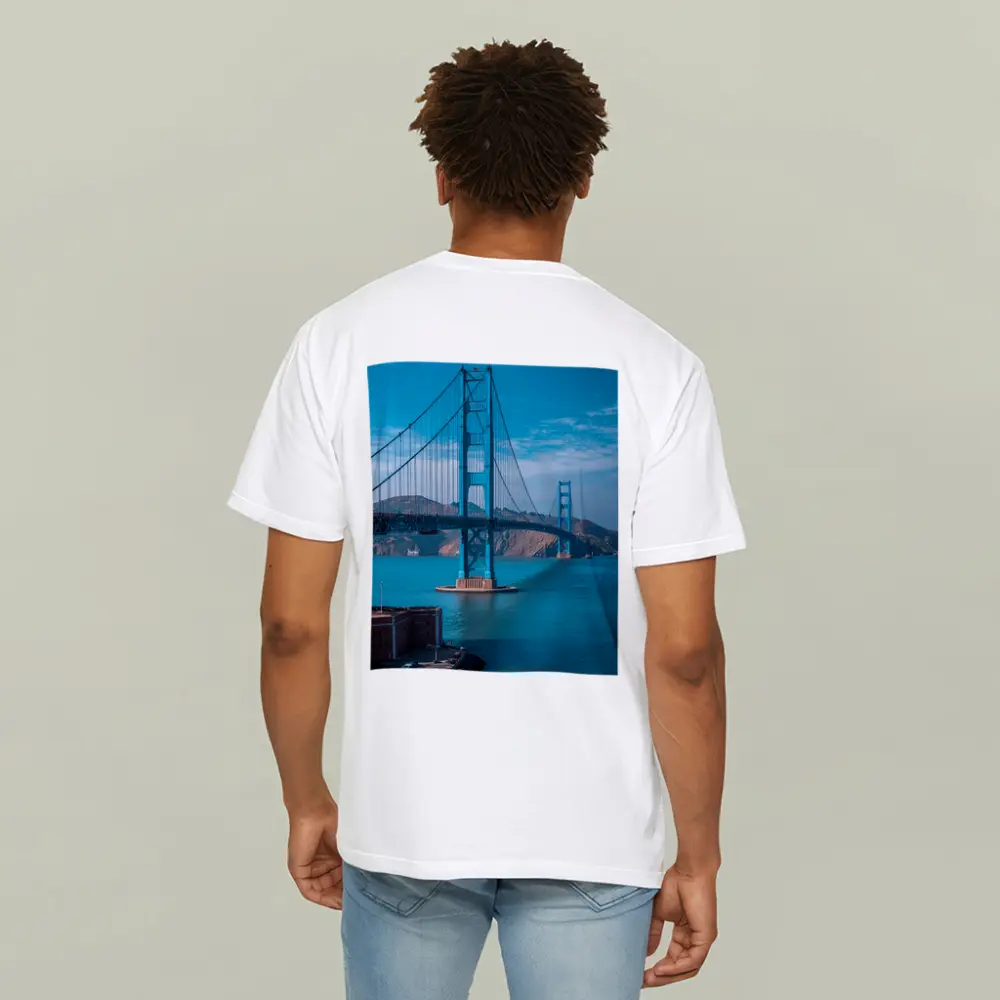 Golden Gate Bridge San Francisco Blue Sky – T-Shirts