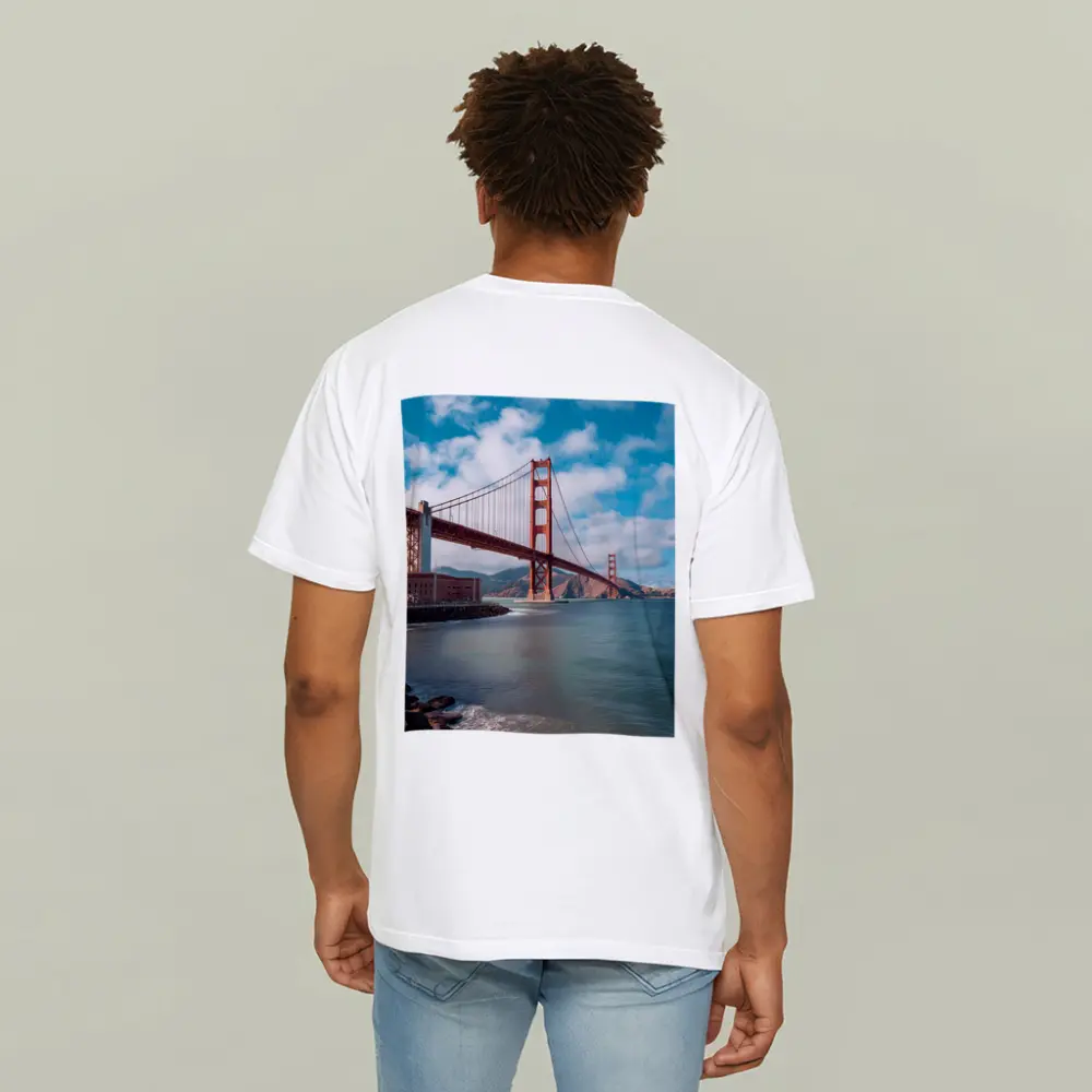 Golden Gate Bridge San Francisco Coastal View – T-Shirts