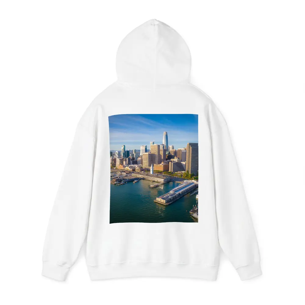 San Francisco Skyline Aerial Waterfront Bay View – Hoodies