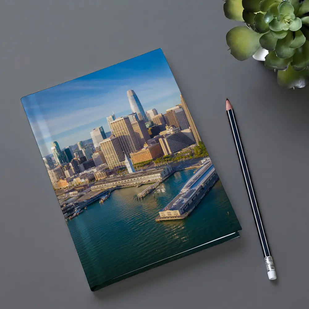 San Francisco Skyline Aerial Waterfront Bay View – Notebooks