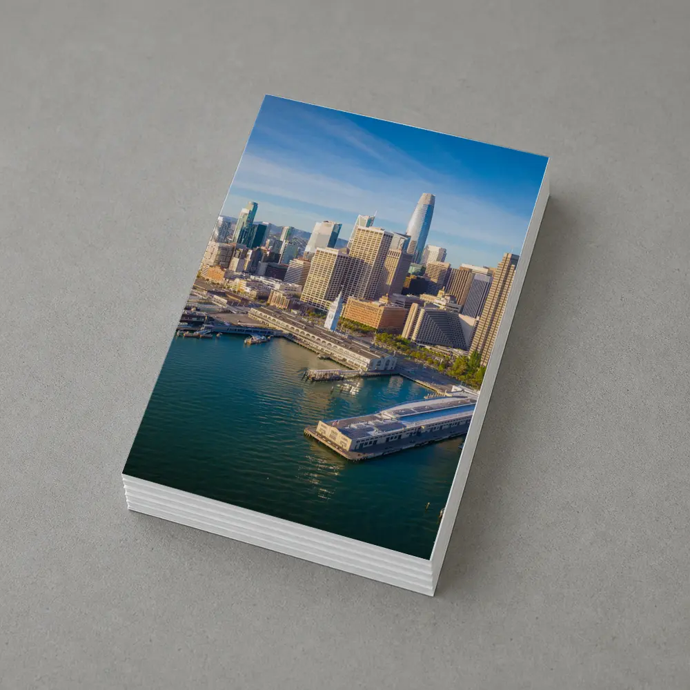 San Francisco Skyline Aerial Waterfront Bay View – Postcards