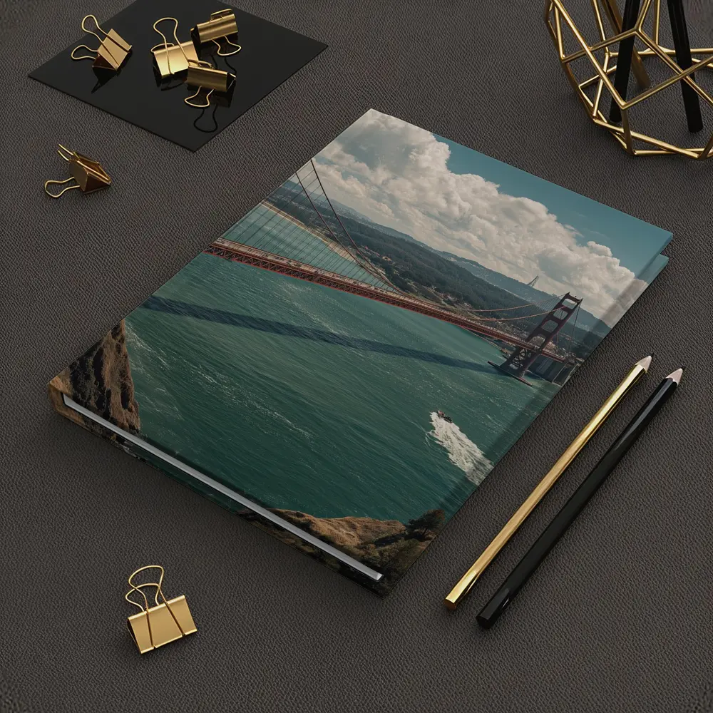 Golden Gate Bridge San Francisco Bay View – Notebooks