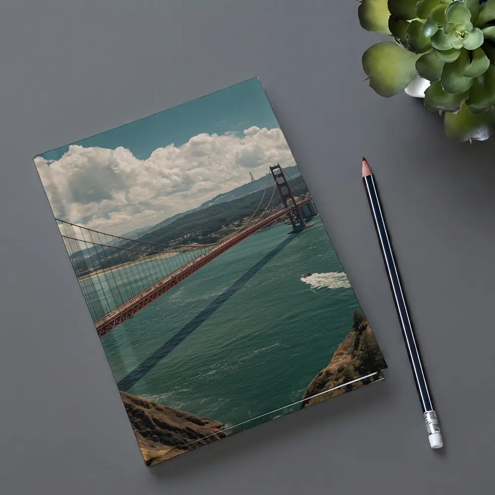 Golden Gate Bridge San Francisco Bay View – Notebooks