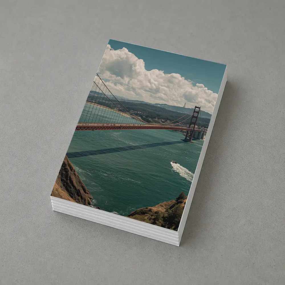 Golden Gate Bridge San Francisco Bay View – Postcards