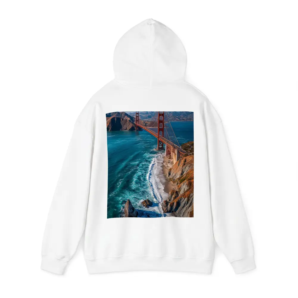 Golden Gate Bridge San Francisco Coastal View – Hoodies