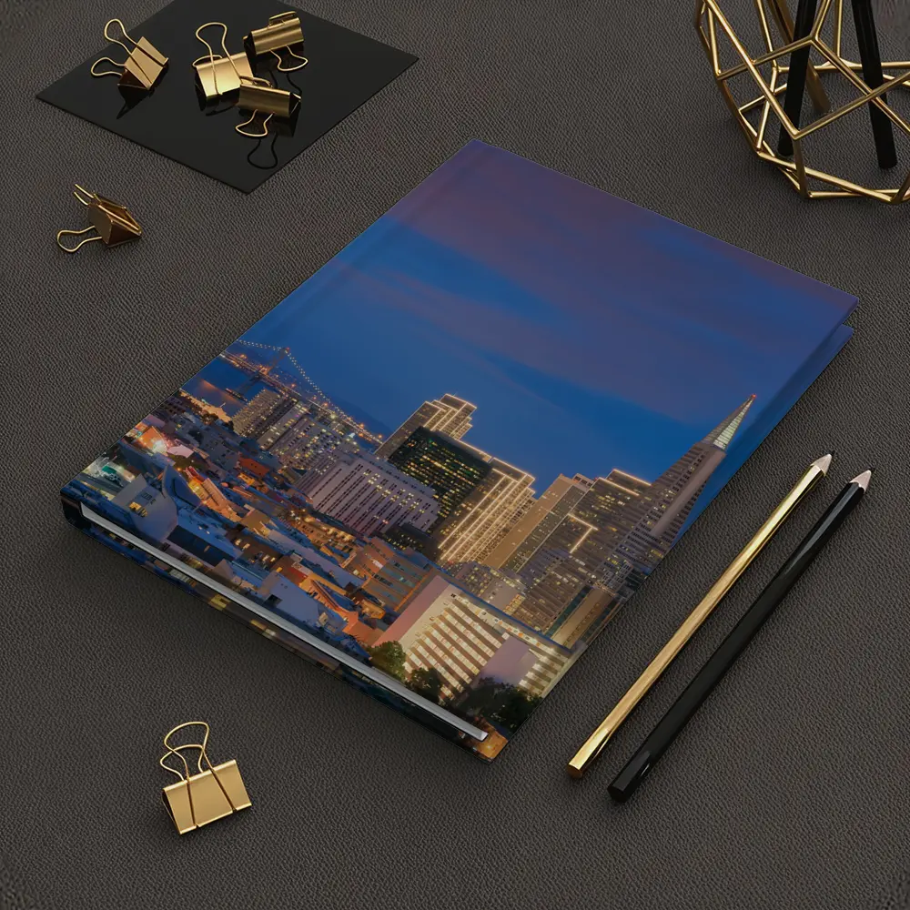 San Francisco Skyline At Blue Hour Dusk – Notebooks