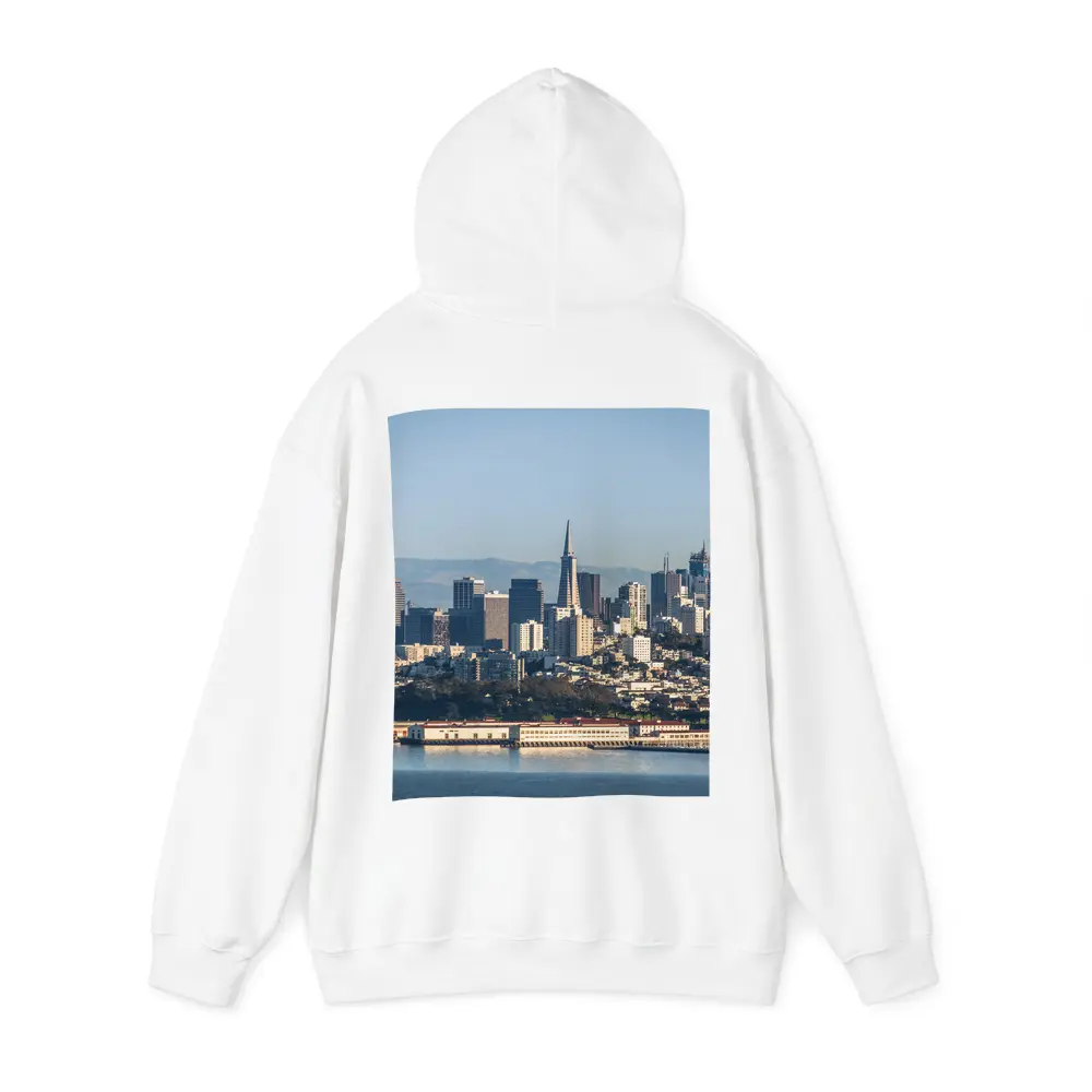 San Francisco Skyline Bay Aerial City View – Hoodies
