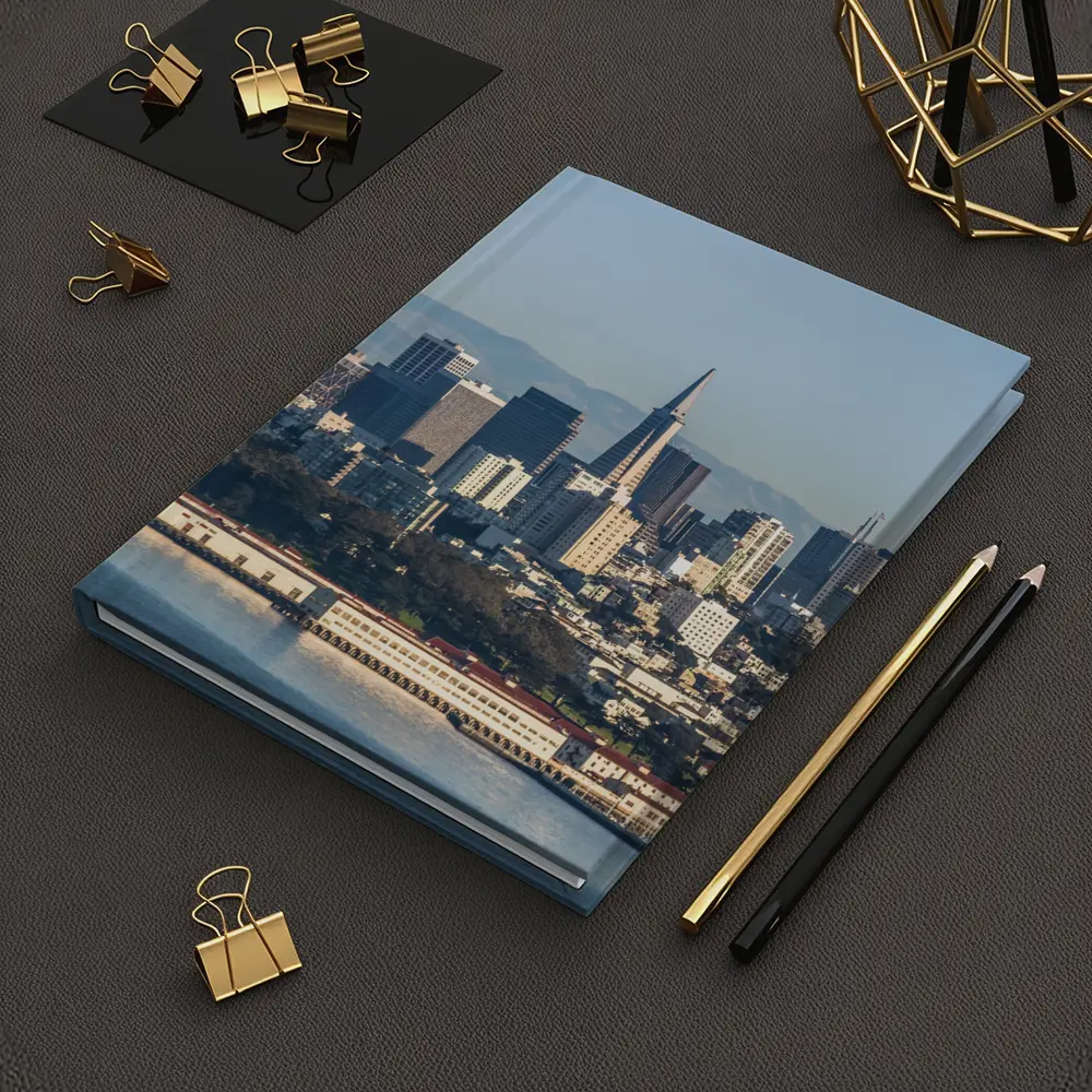 San Francisco Skyline Bay Aerial City View – Notebooks