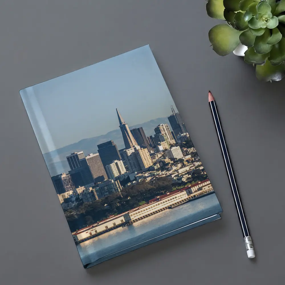 San Francisco Skyline Bay Aerial City View – Notebooks
