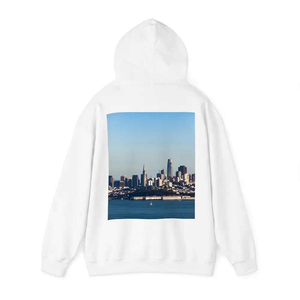 San Francisco Skyline Bay Water Clear Sky – Hoodies