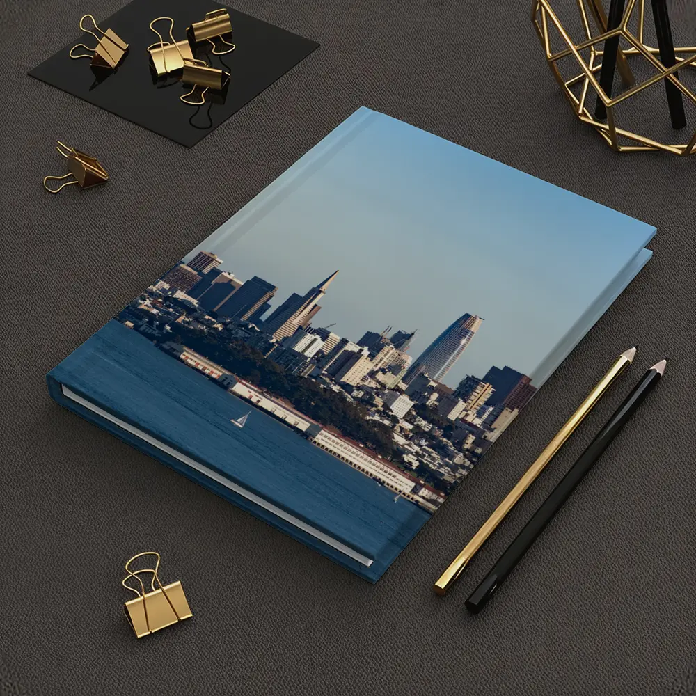 San Francisco Skyline Bay Water Clear Sky – Notebooks