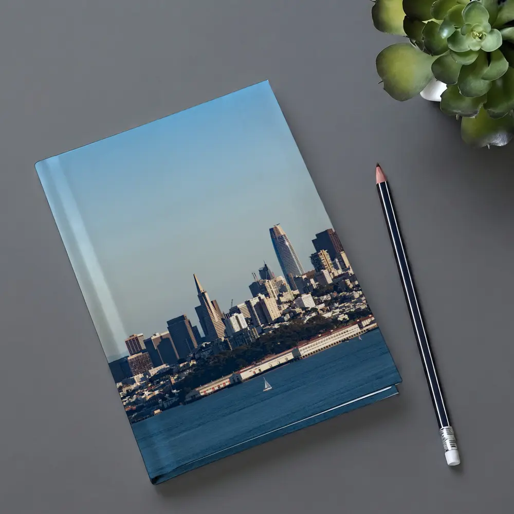 San Francisco Skyline Bay Water Clear Sky – Notebooks
