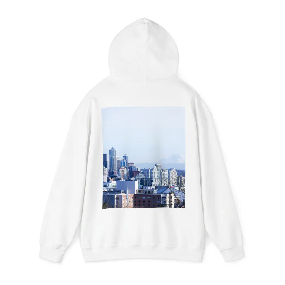 Seattle Skyline Space Needle Mount Rainier – Hoodies