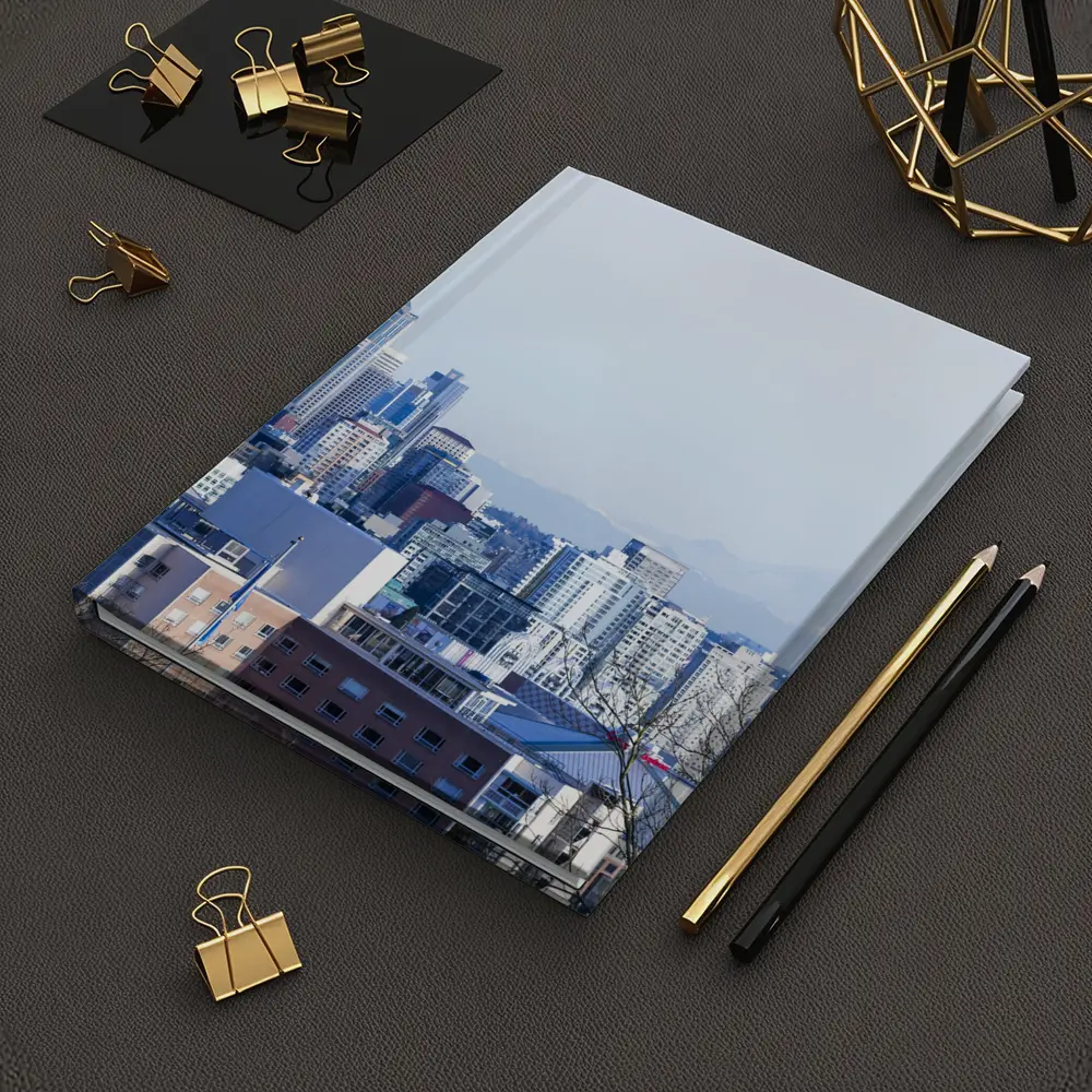 Seattle Skyline Space Needle Mount Rainier – Notebooks