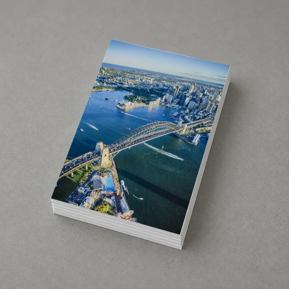 Sydney Harbour Bridge Aerial City View – Postcards