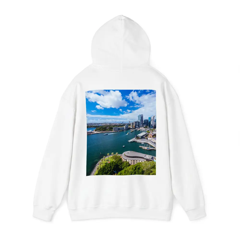 Sydney Opera House Harbour Skyline Aerial View – Hoodies