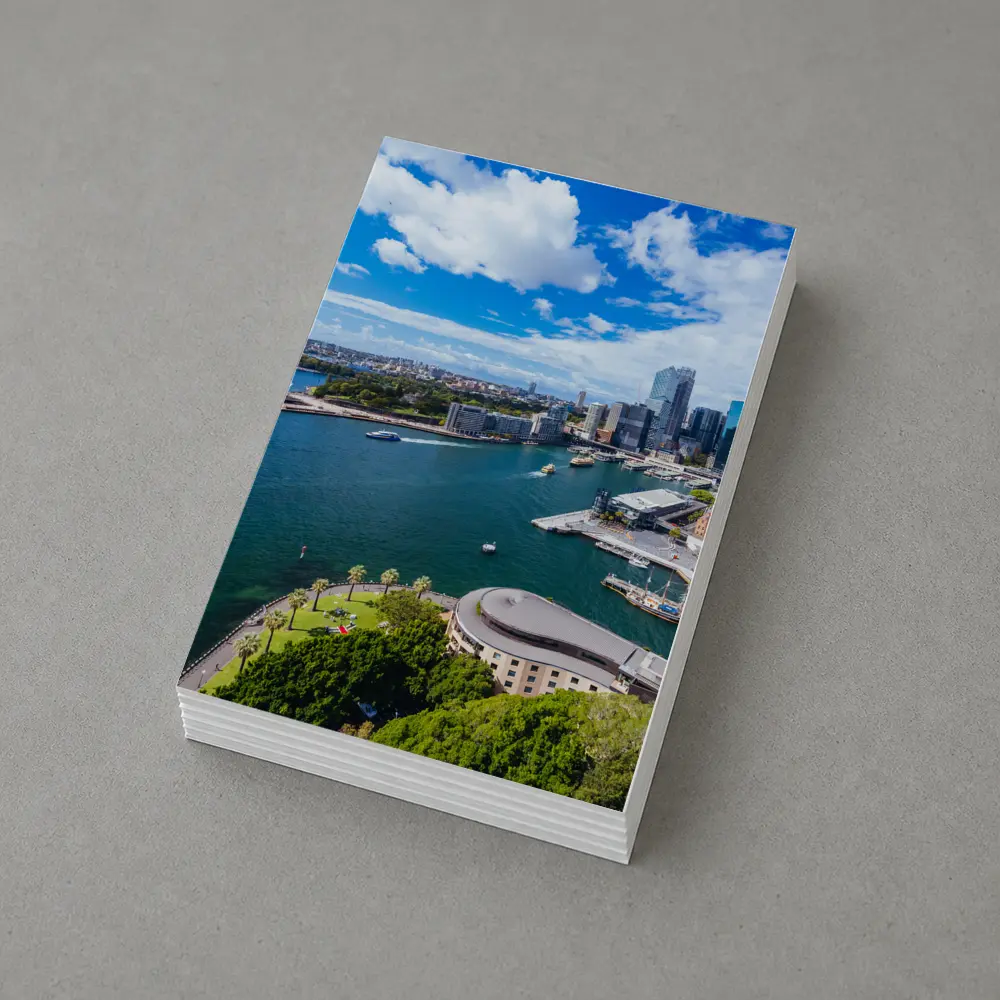Sydney Opera House Harbour Skyline Aerial View – Postcards