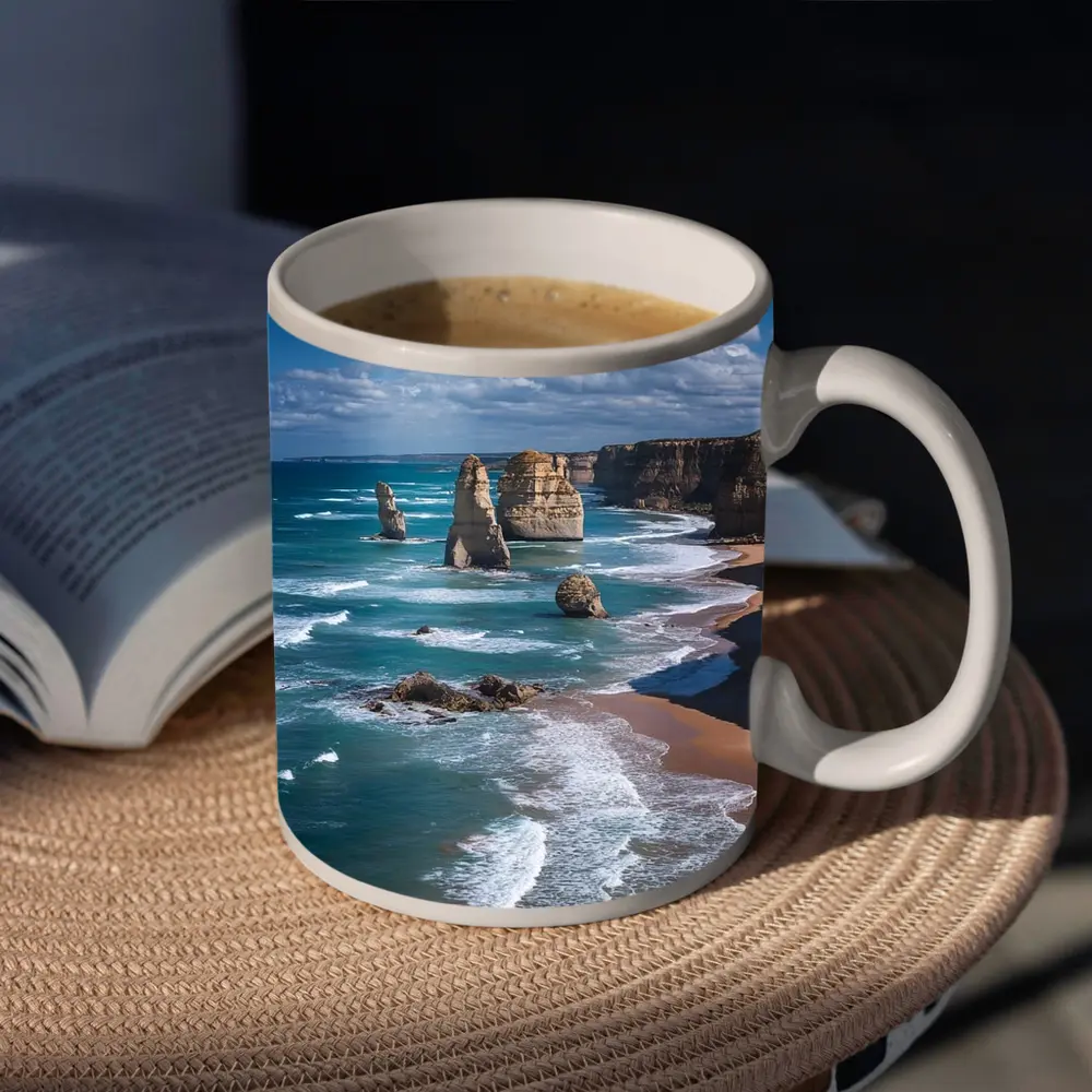 Twelve Apostles Coastal Cliffs Australia Ocean View – Mugs