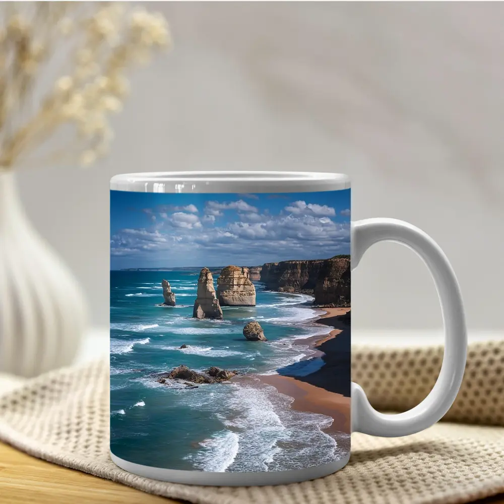 Twelve Apostles Coastal Cliffs Australia Ocean View – Mugs