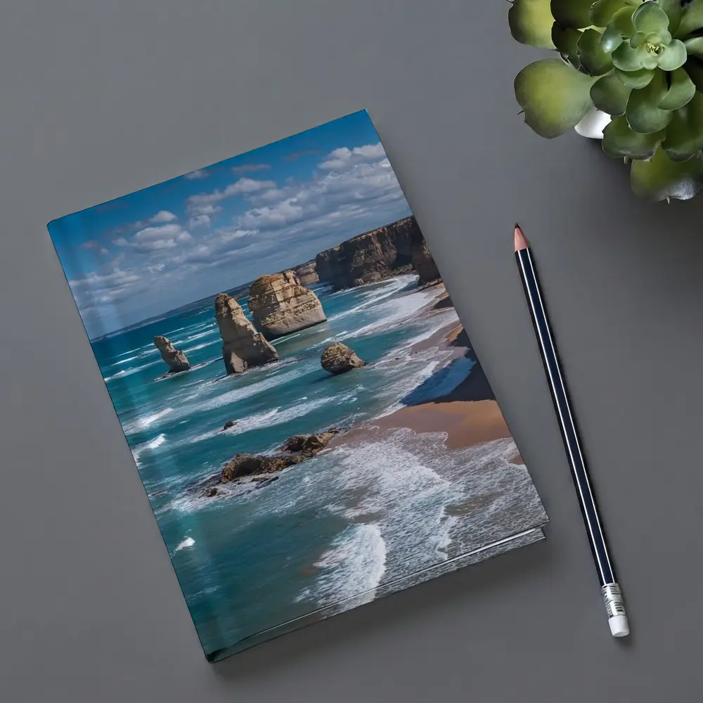 Twelve Apostles Coastal Cliffs Australia Ocean View – Notebooks
