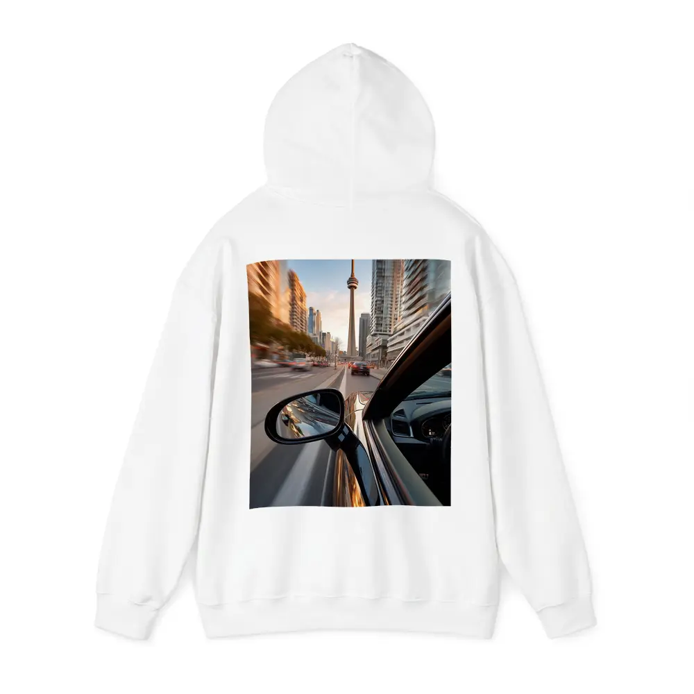 Car Side Mirror CN Tower Toronto Drive – Hoodies
