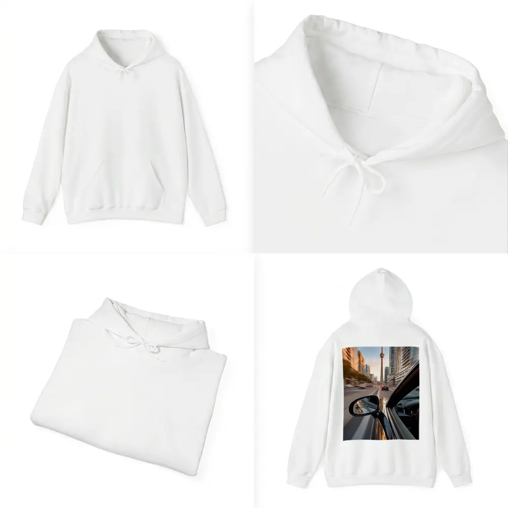 Car Side Mirror CN Tower Toronto Drive – Hoodies