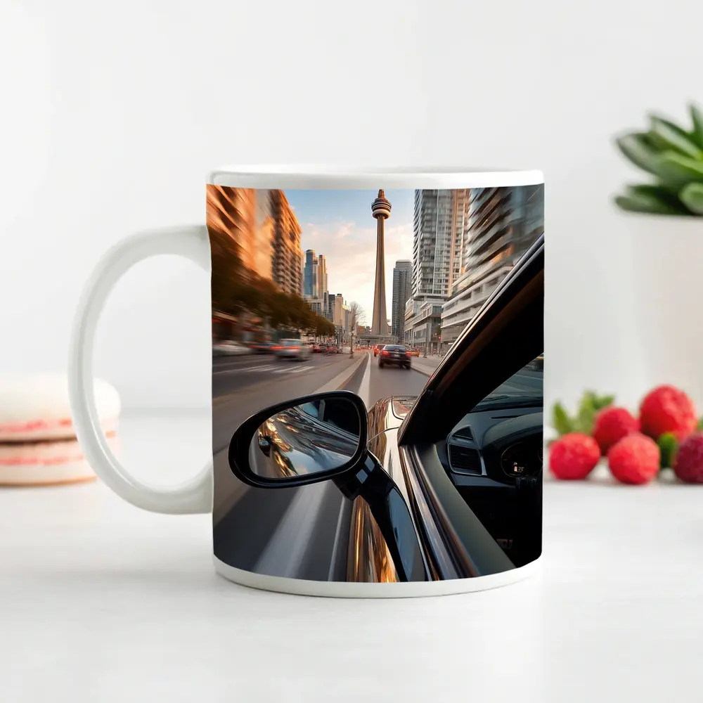 Car Side Mirror CN Tower Toronto Drive – Mugs