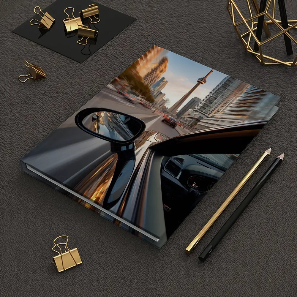 Car Side Mirror CN Tower Toronto Drive – Notebooks