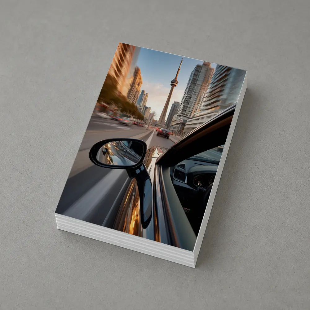 Car Side Mirror CN Tower Toronto Drive – Postcards