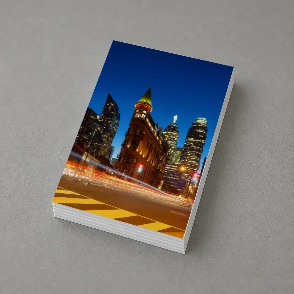 Gooderham Flatiron Building Toronto Night Lights – Postcards