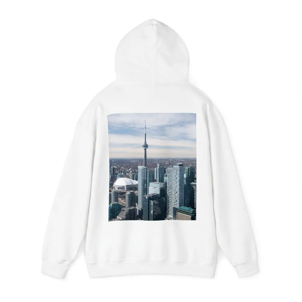 Toronto CN Tower Skyline Aerial City View – Hoodies