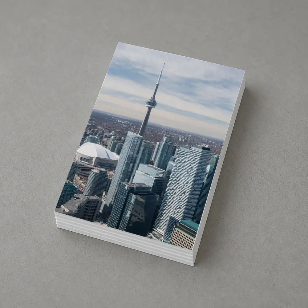 Toronto CN Tower Skyline Aerial City View – Postcards