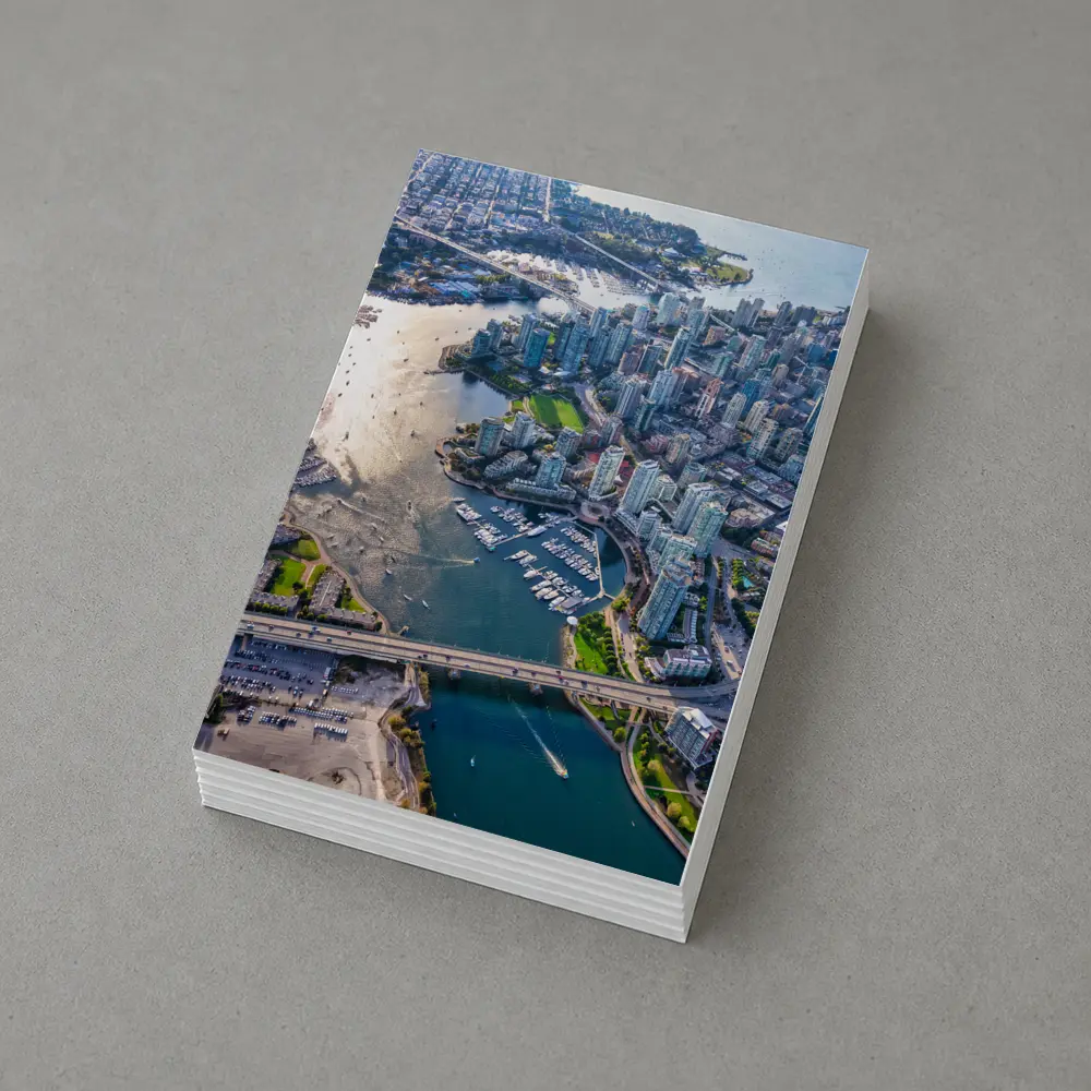Vancouver Canada Aerial City Marina View – Postcards
