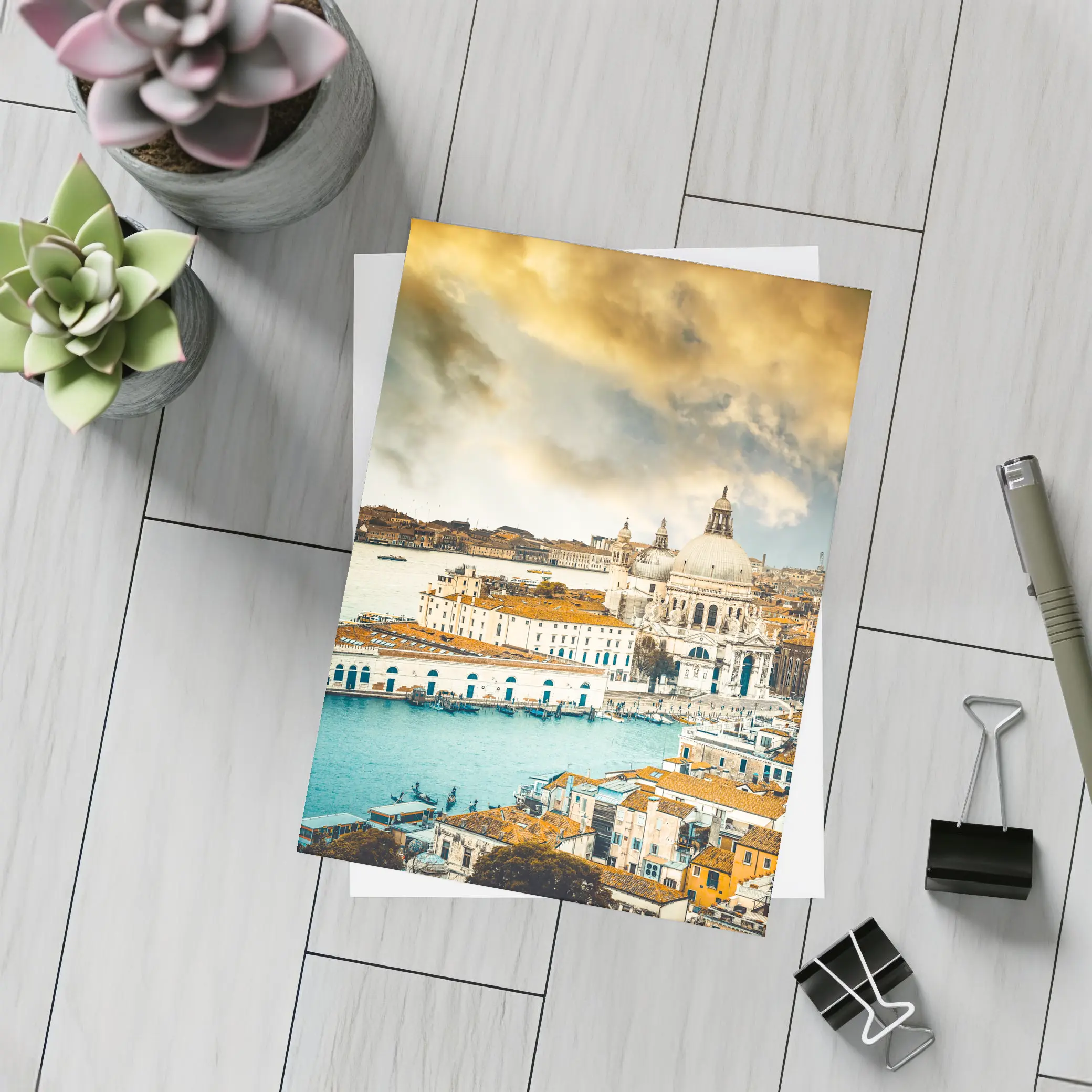 Venice Grand Canal Santa Maria della Salute – Postcards