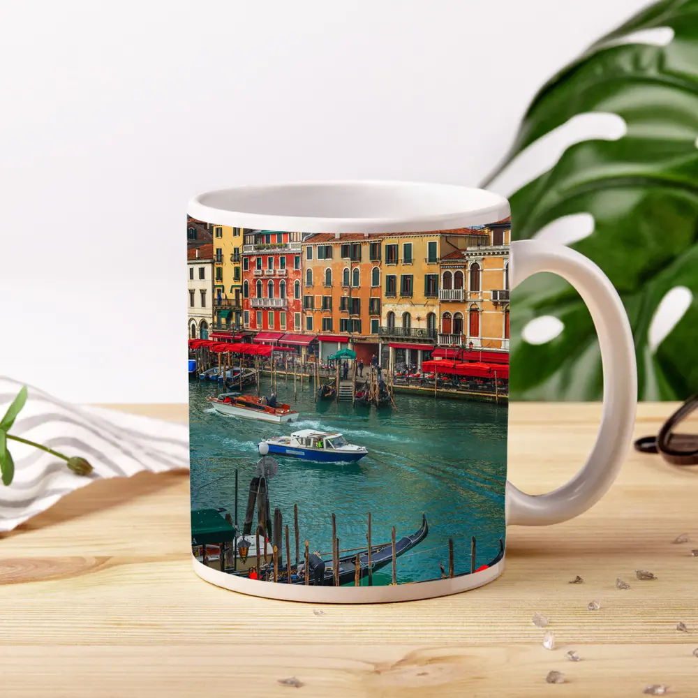 Venice Grand Canal Gondolas Italy Waterway – Mugs