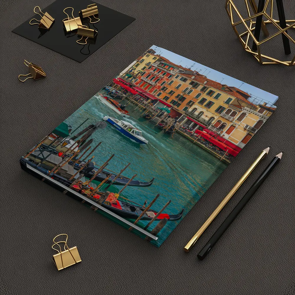 Venice Grand Canal Gondolas Italy Waterway – Notebooks