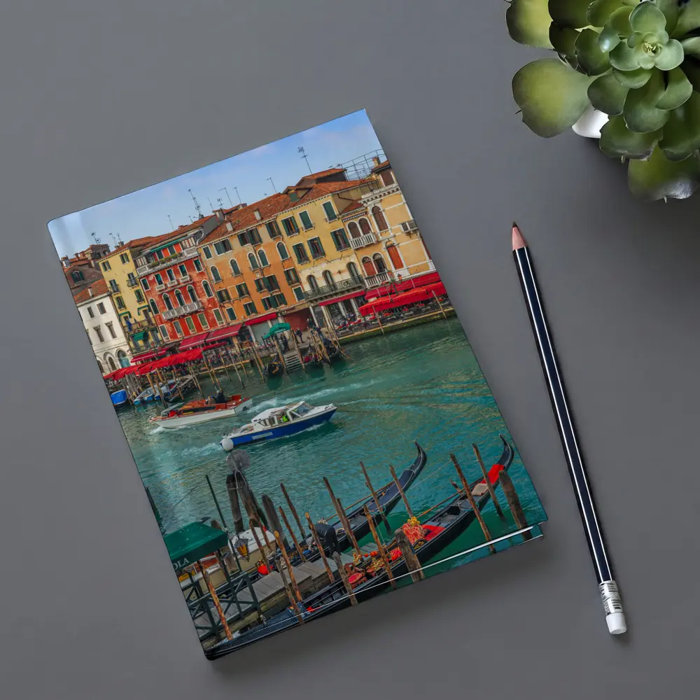 Venice Grand Canal Gondolas Italy Waterway – Notebooks