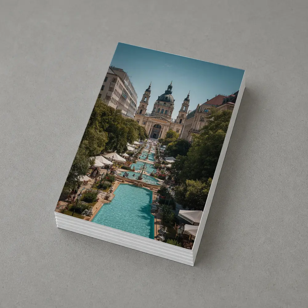 St Stephen Basilica Budapest Summer Fountains – Postcards