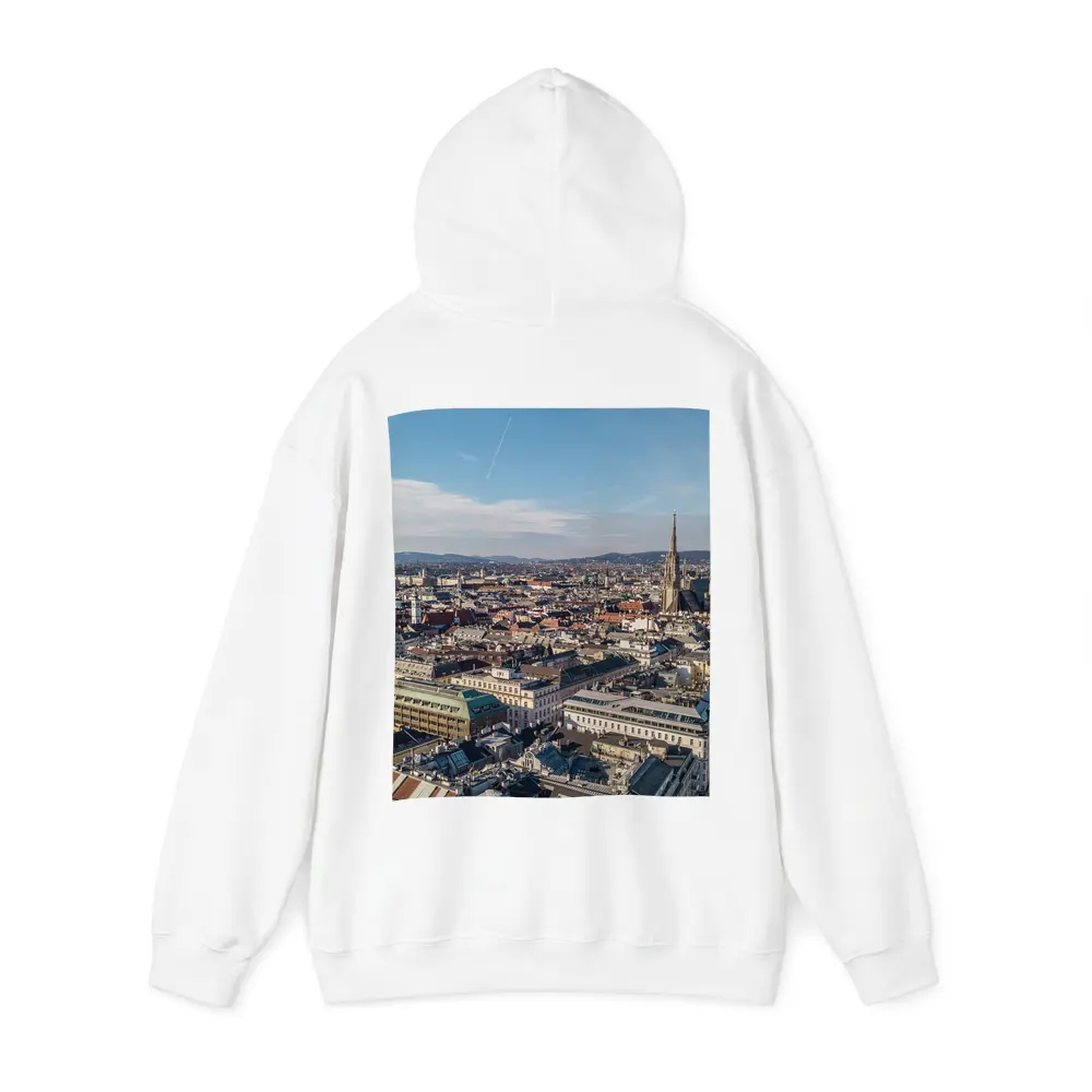 Vienna City Aerial View St Stephens Cathedral – Hoodies