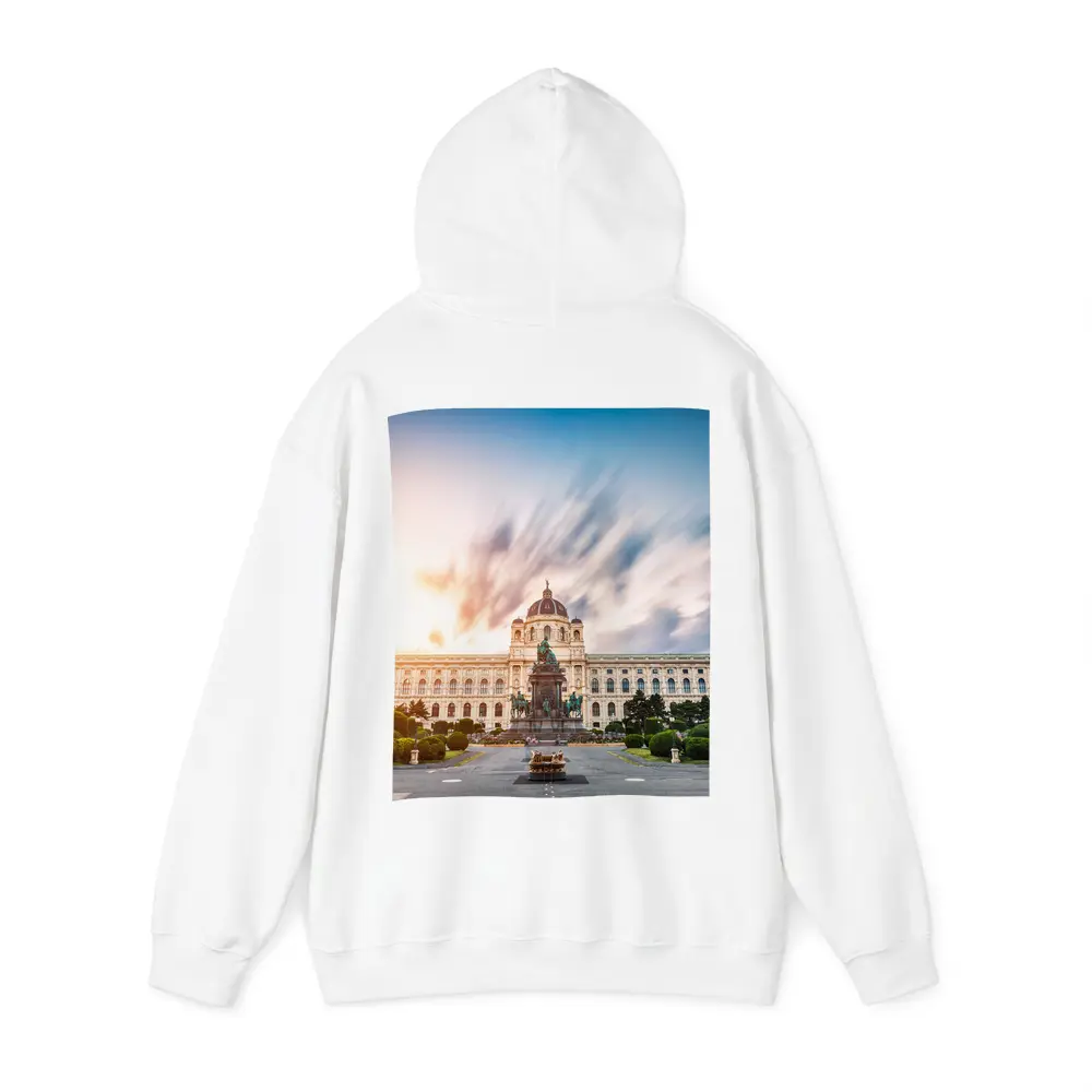 Vienna Natural History Museum Sunset Dramatic Sky – Hoodies
