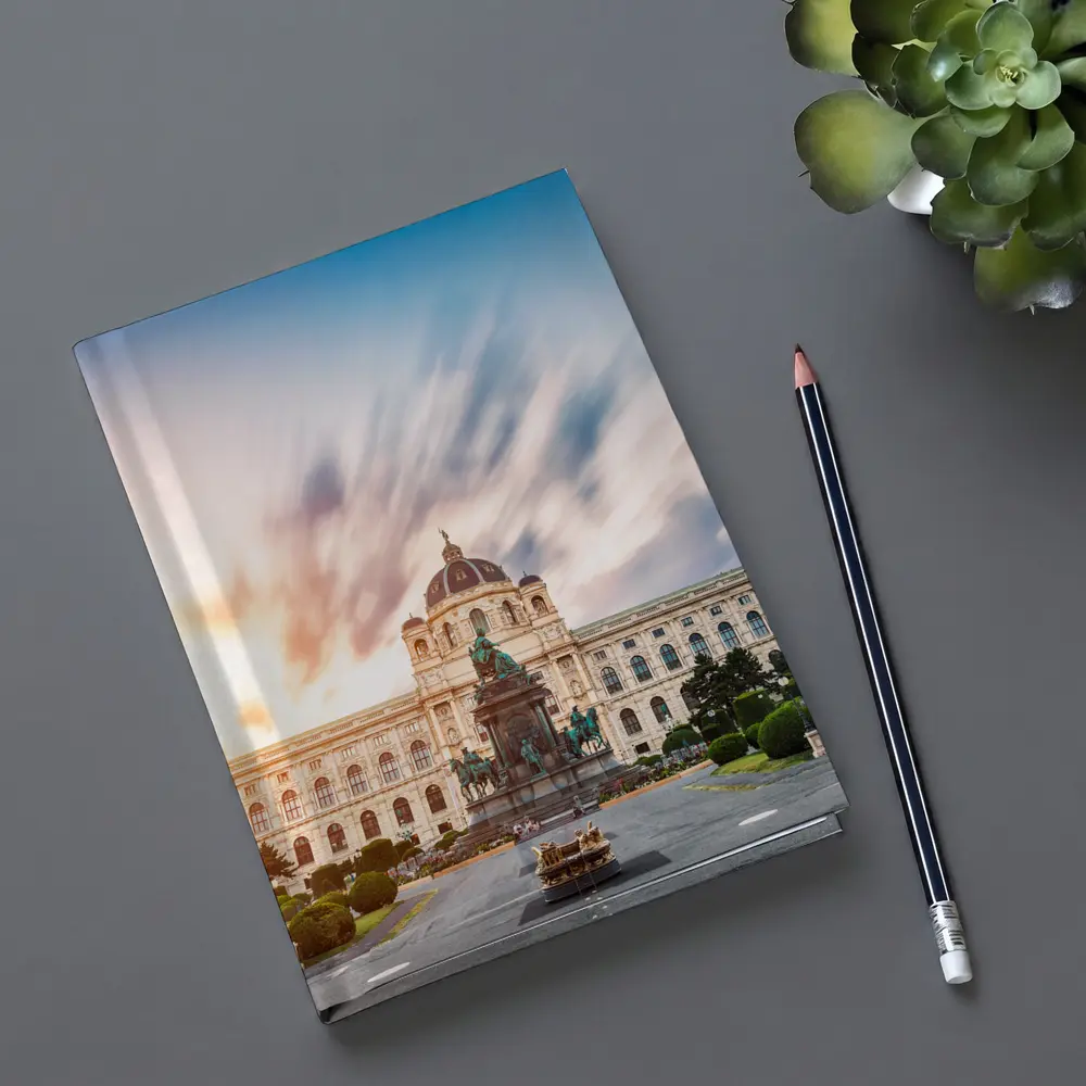 Vienna Natural History Museum Sunset Dramatic Sky – Notebooks