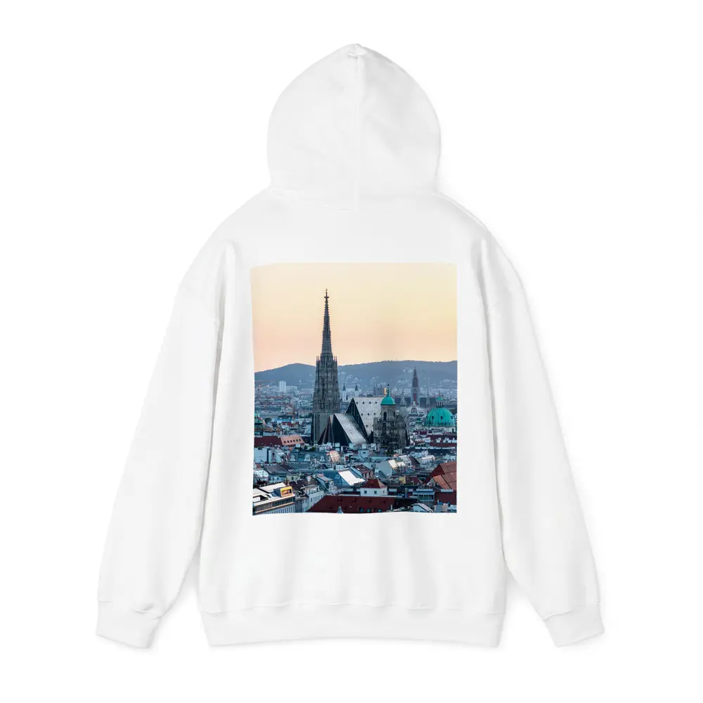 St Stephens Cathedral Vienna City Skyline Sunset – Hoodies
