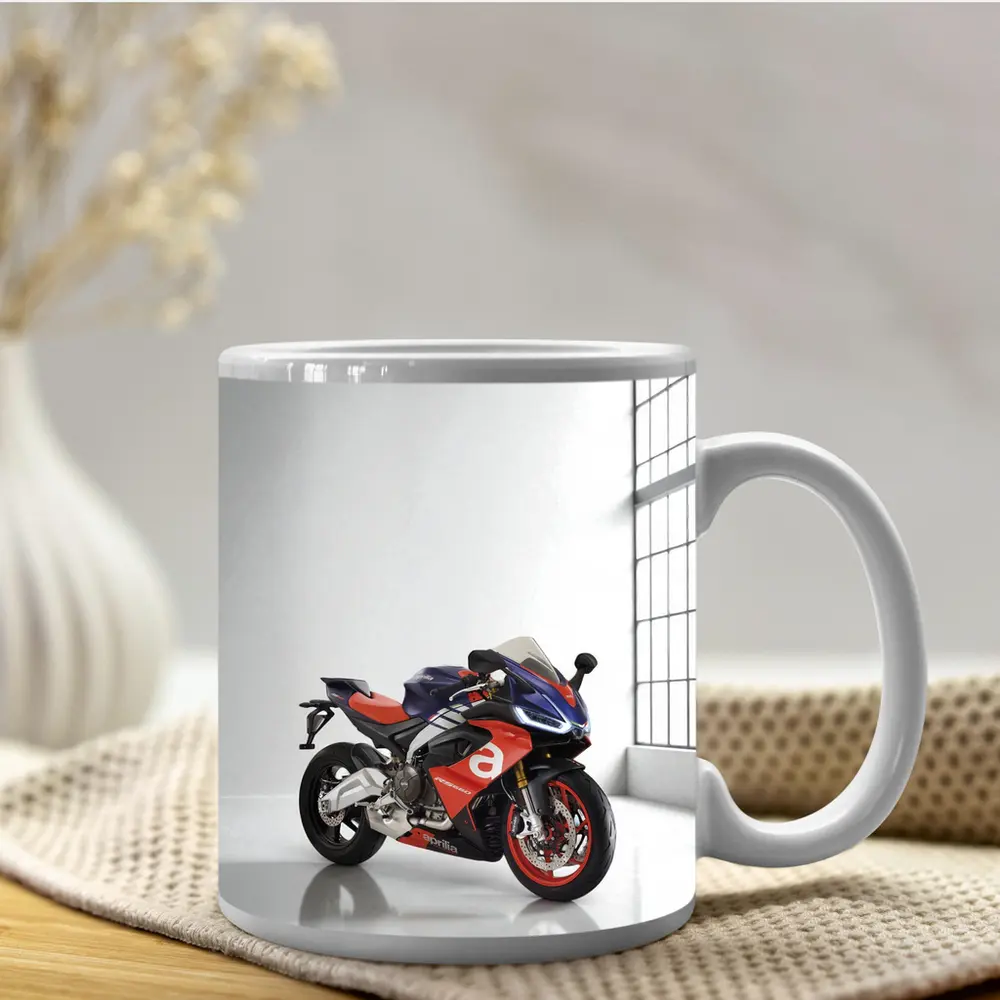Aprilia RSV4 Superbike Red Blue Studio – Mugs