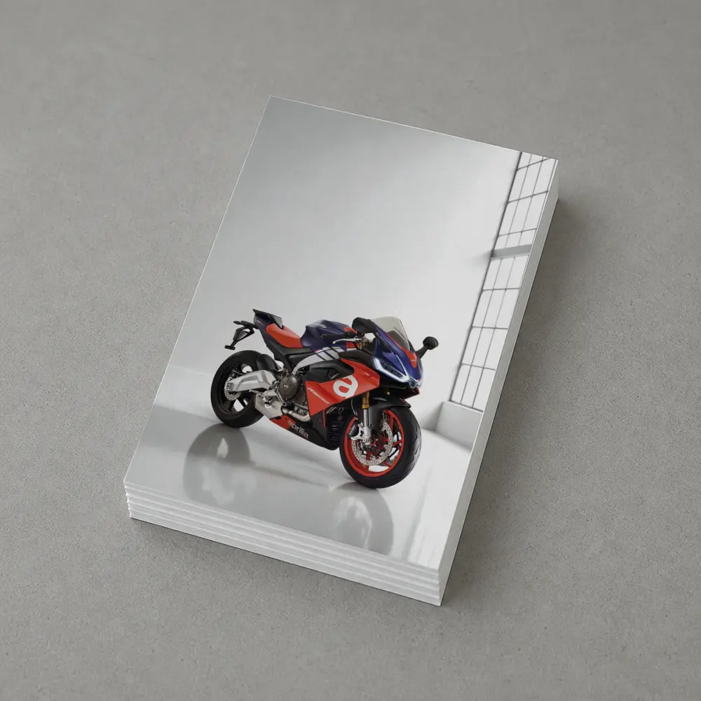Aprilia RSV4 Superbike Red Blue Studio – Postcards