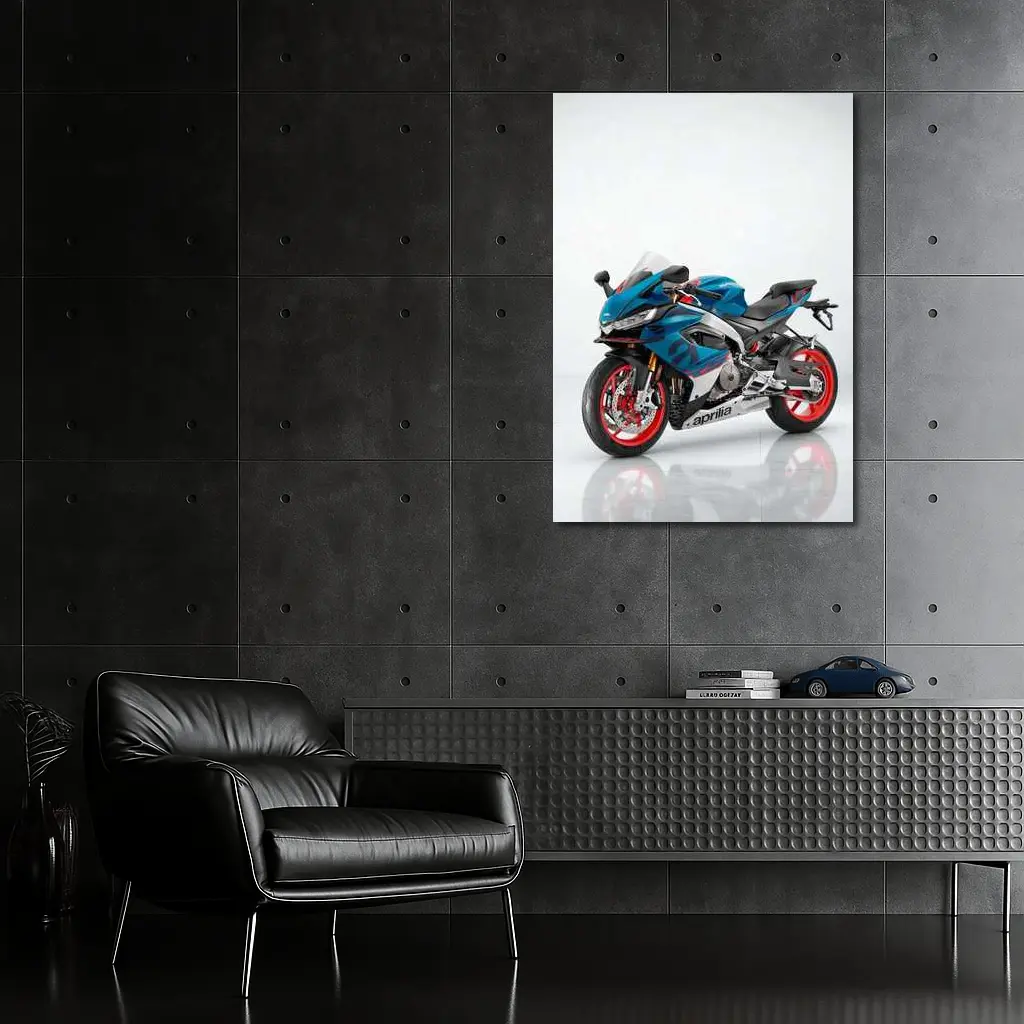 Aprilia RS Superbike Blue Red Studio – Wall Art